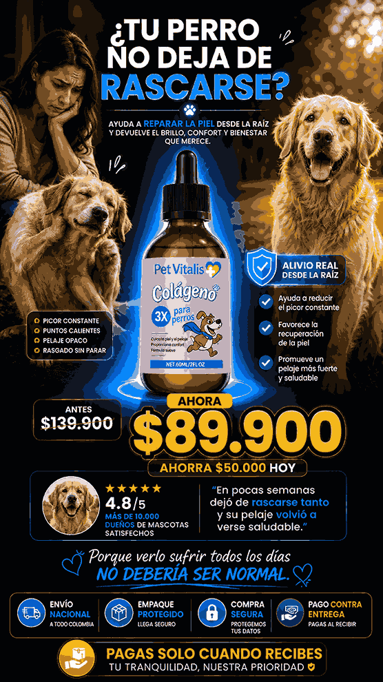 COLAGENO PREMIUM PARA PERROS 60ML