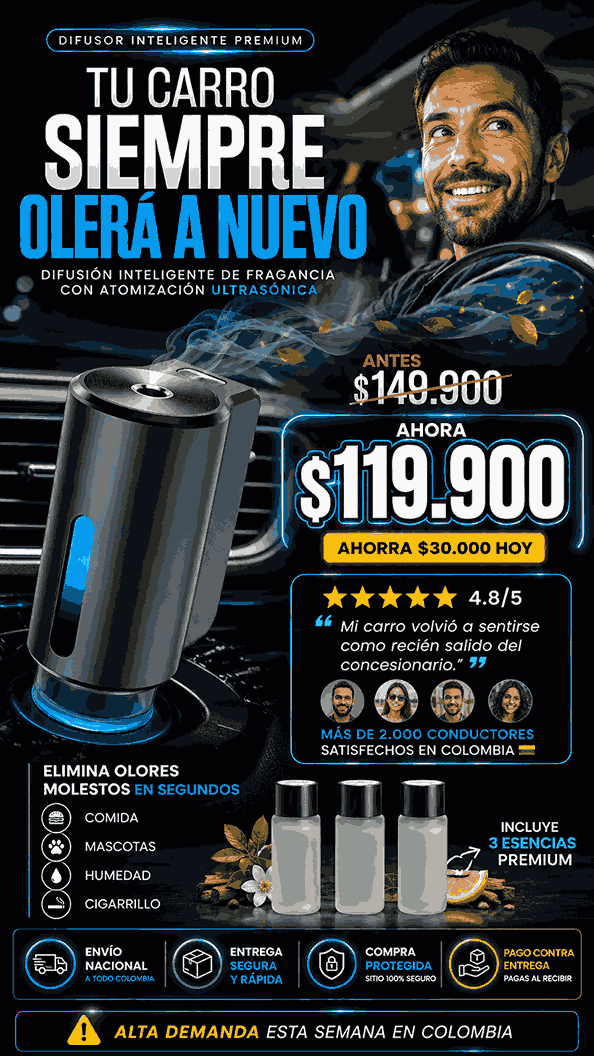 HUMIDIFICADOR INTELIGENTE PARA CARRO