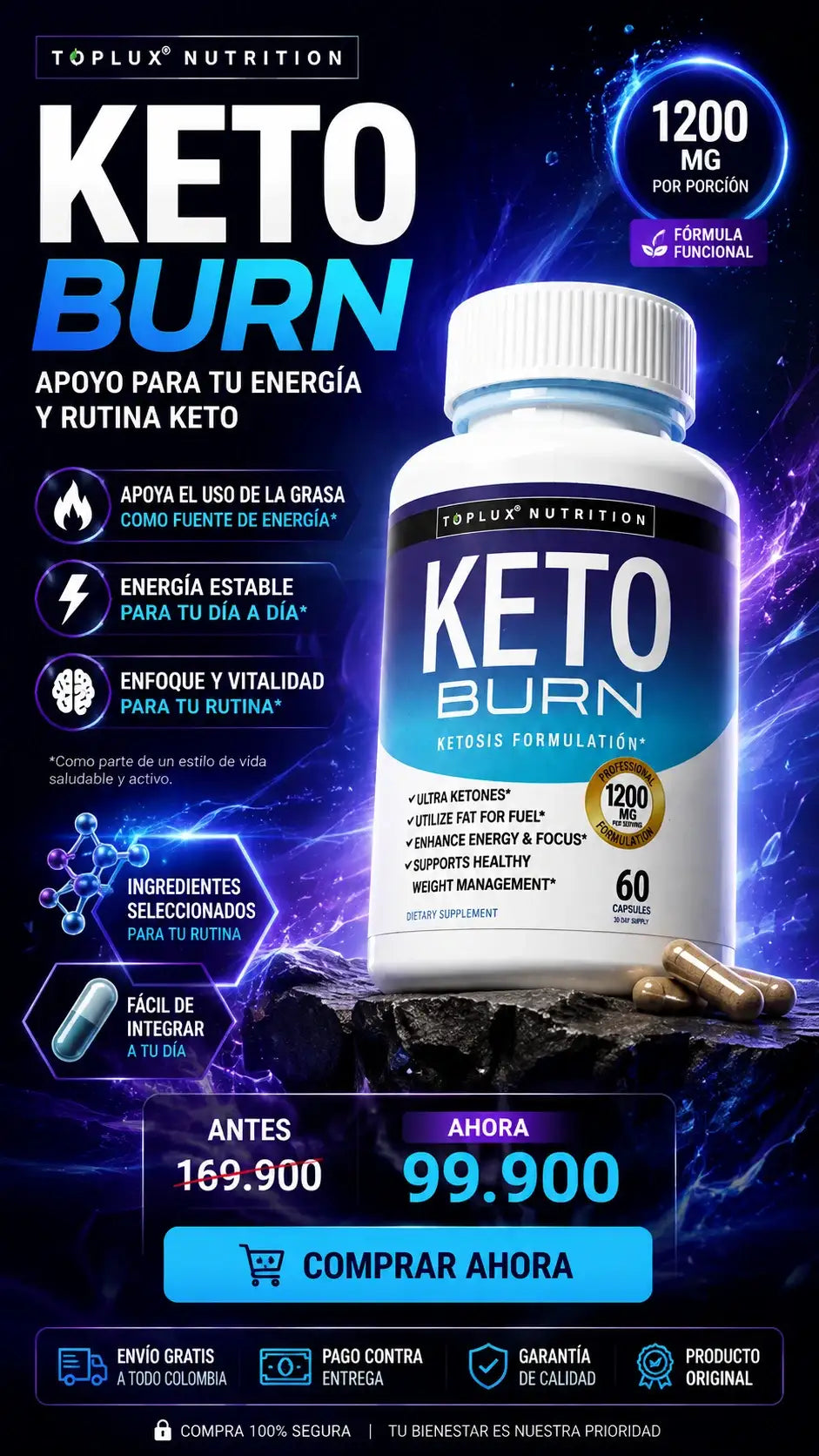 KETO PARA APOYO METABÓLICO