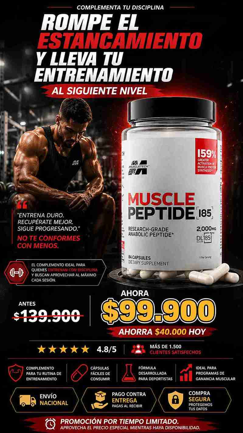 SUPLEMENTO MUSCLE PEPTIDE