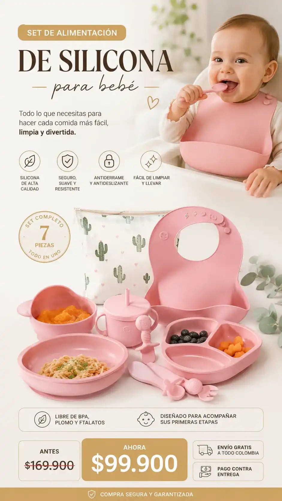 KIT COMPLETO PARA PRIMERAS COMIDAS