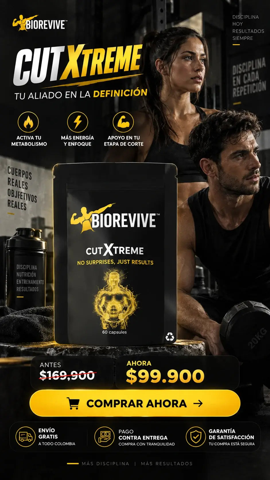 QUEMADOR DE GRASA CUT XTREME