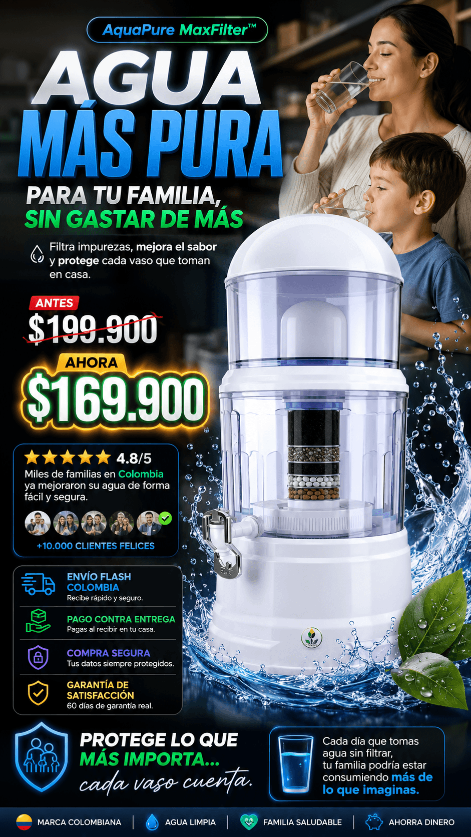 PURIFICADOR DE AGUA BIOENERGETICO