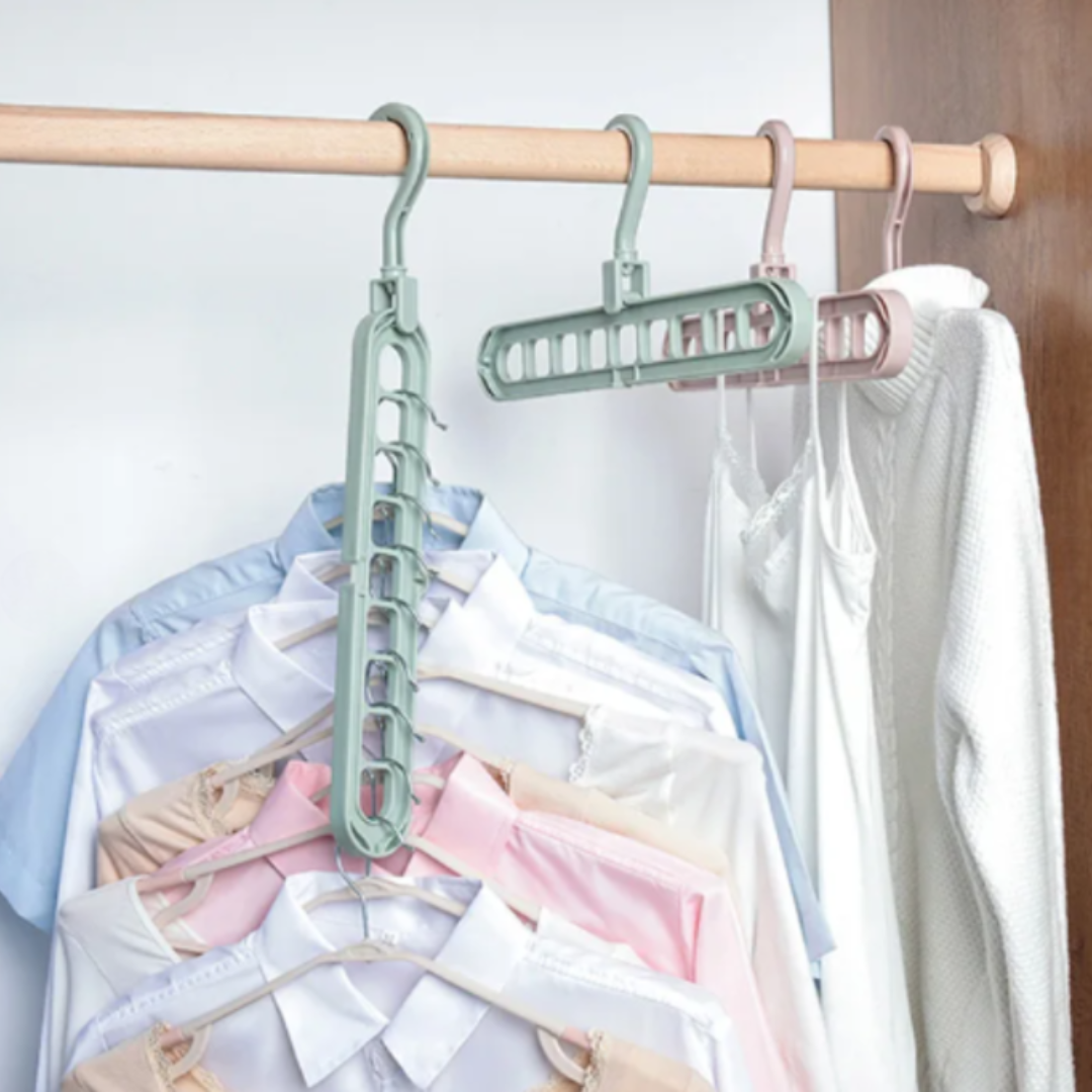 6 GANCHOS PARA ROPA MODERNO