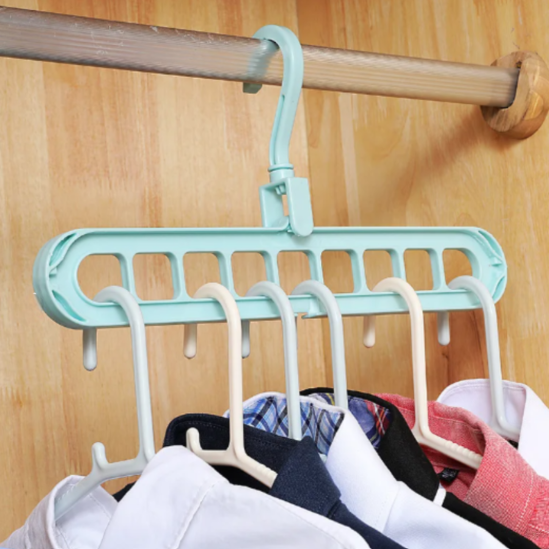 6 GANCHOS PARA ROPA MODERNO