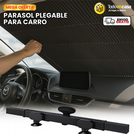 PARASOL PLEGABLE PARA CARRO