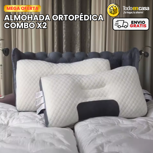COMBO X2 ALMOHADA ORTOPÉDICA MODERNA