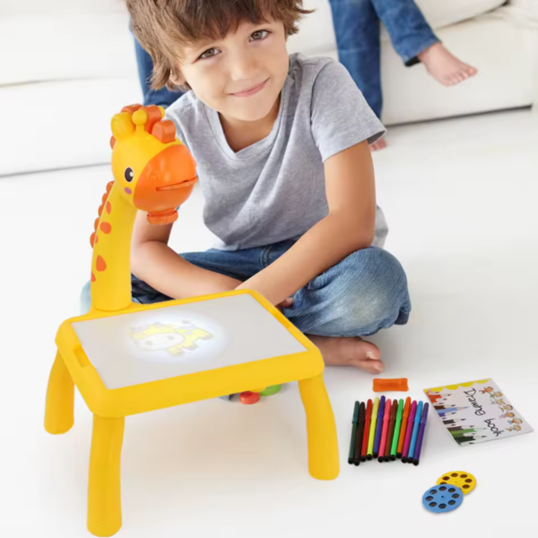 MESA PROYECTOR DE DIBUJOS PARA NIÑOS