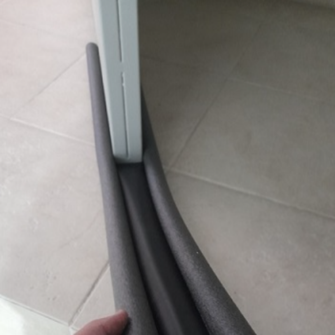 PROTECTOR PUERTA DOBLE ESPUMA (NEGRO) 2 UNIDADES