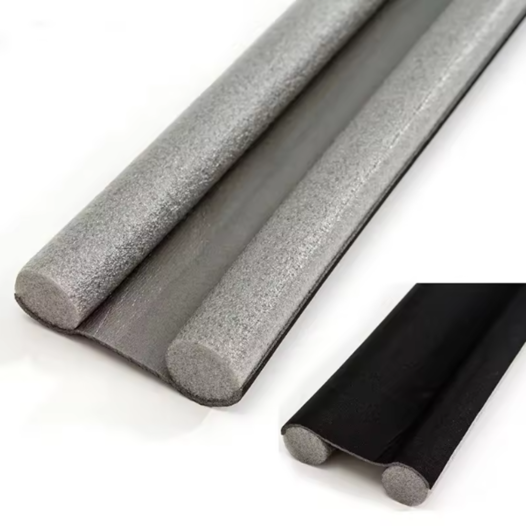 PROTECTOR PUERTA DOBLE ESPUMA (NEGRO) 2 UNIDADES