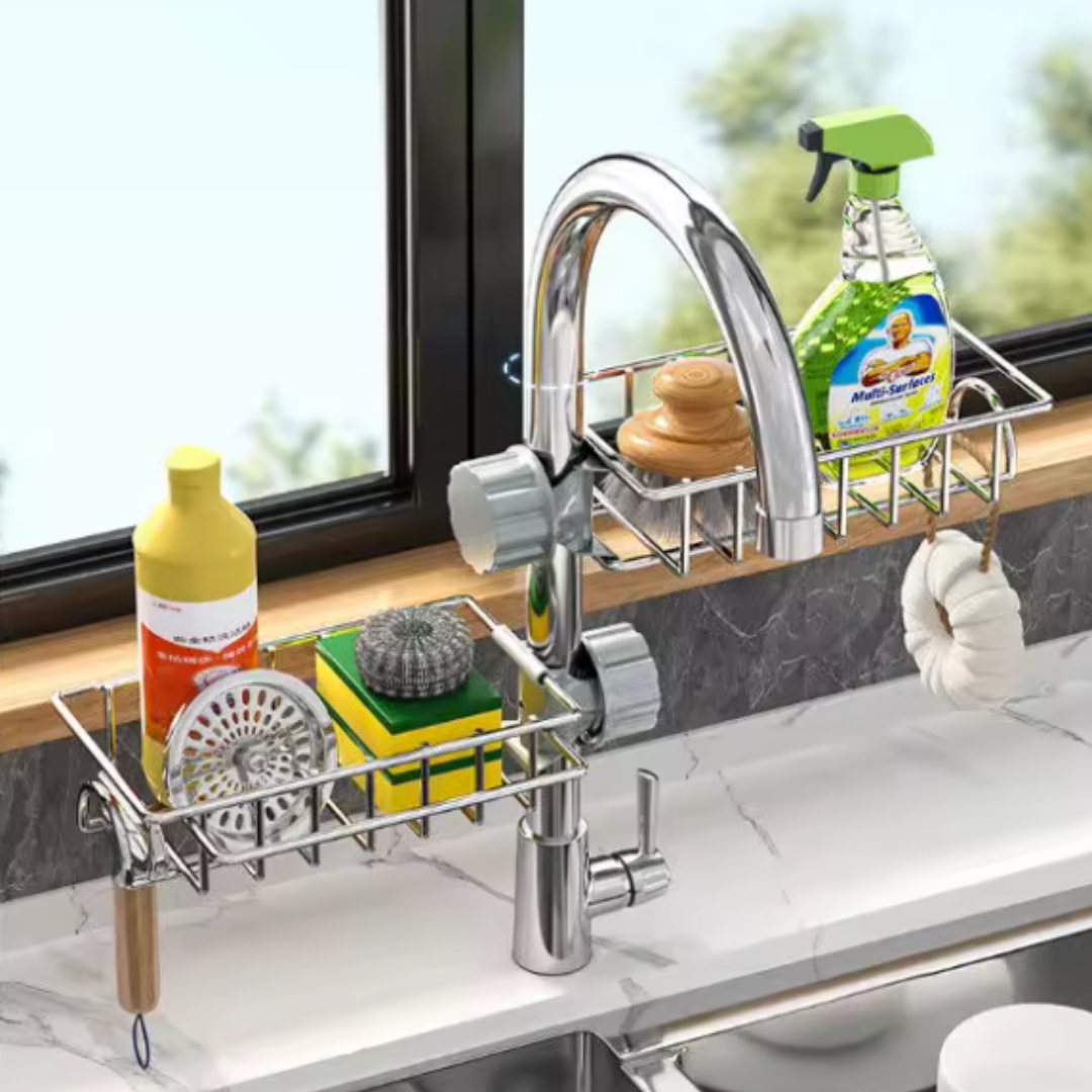 ORGANIZADOR ESCURRIDOR PARA LAVAPLATOS (COLOR NEGRO)