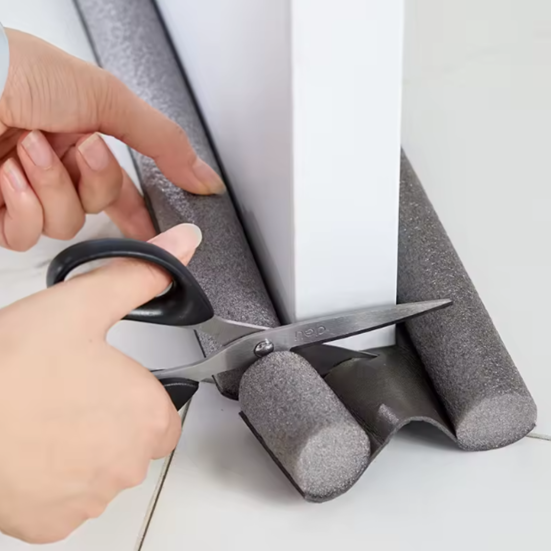 PROTECTOR PUERTA DOBLE ESPUMA (NEGRO) 2 UNIDADES