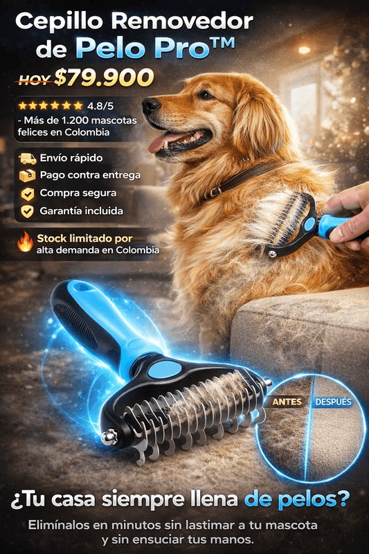 CEPILLO QUITA NUDOS PARA MASCOTAS