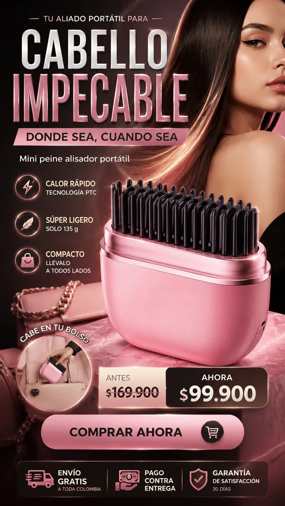 MINI CEPILLO ALISADOR