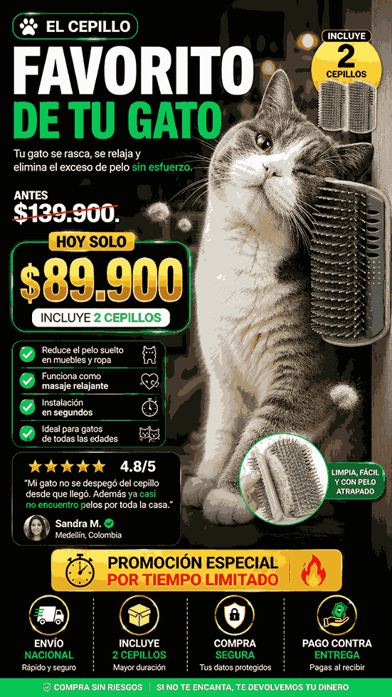 CEPILLO ESQUINERO PARA GATO X2