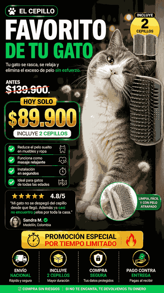 CEPILLO ESQUINERO PARA GATO X2