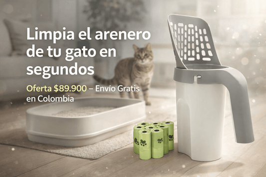 RECOGEDOR DE ARENA PARA GATOS