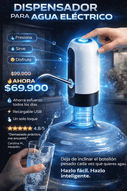 DISPENSADOR DE AGUA ELECTRICO