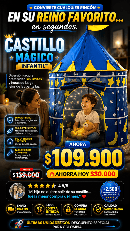 CARPA CASTILLO INFANTIL