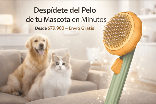 CEPILLO REMOVEDOR DE PELO PARA MASCOTAS