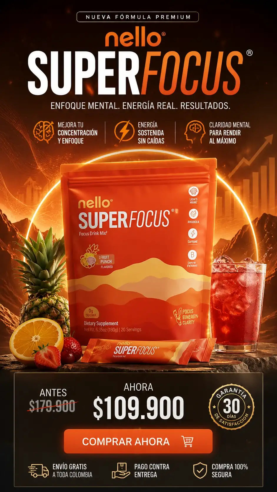 COMPLEJO PREMIUM PARA ENFOQUE MENTAL
