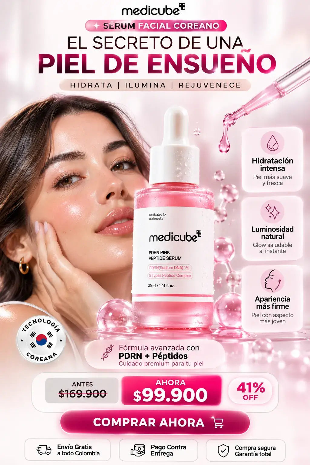 SÉRUM FACIAL REGENERADOR CON PÉPTIDOS