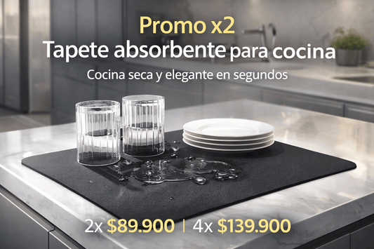PROMO X2 TAPETE ABSORBENTE PARA COCINA