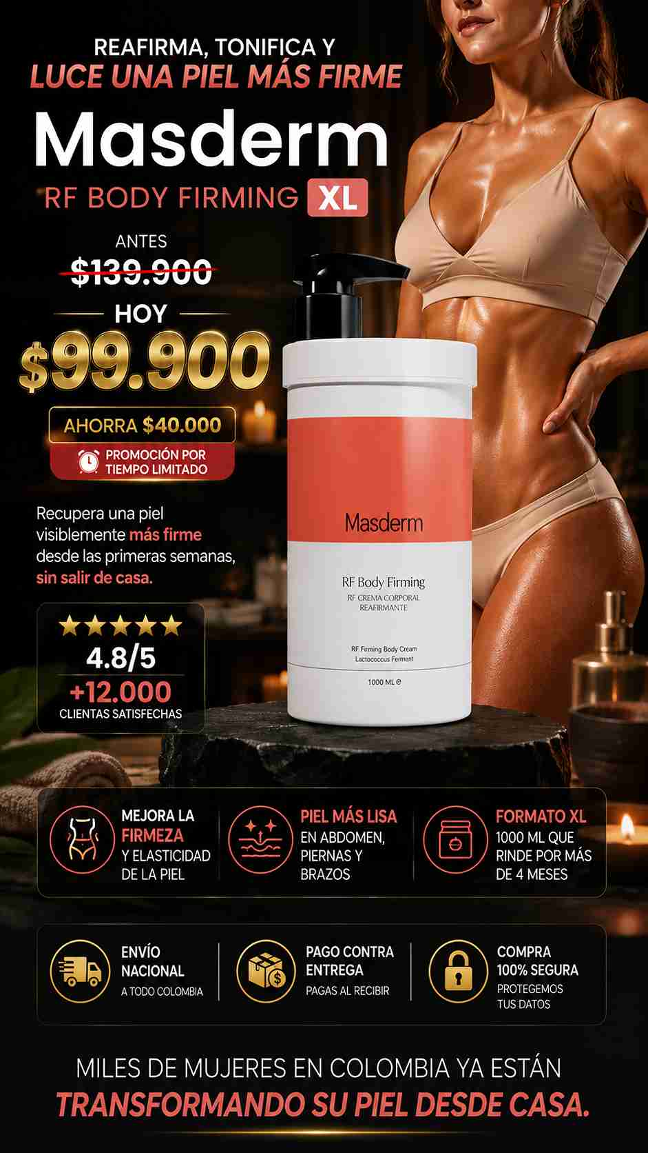 CREMA REAFIRMANTE CORPORAL 1000ML