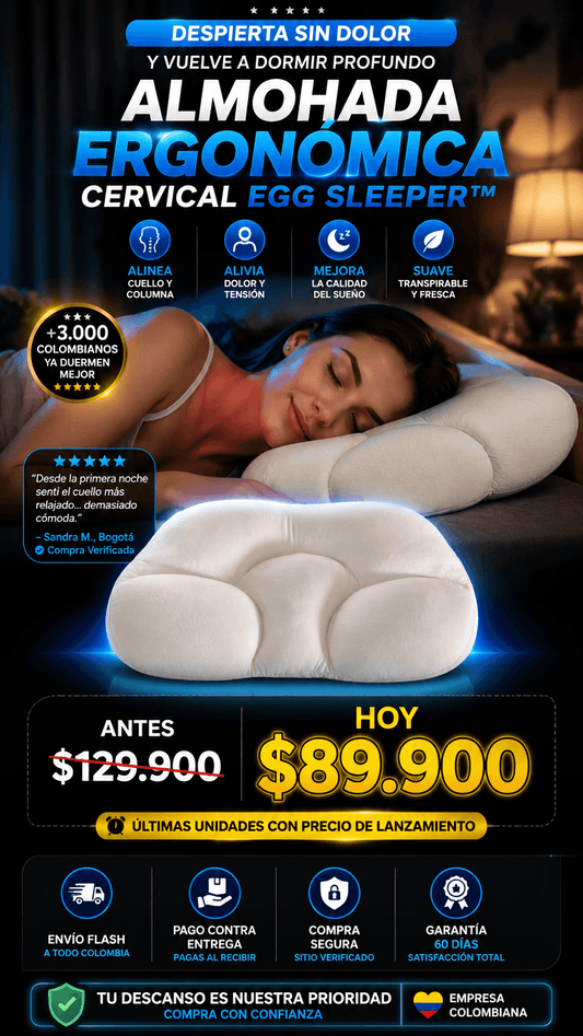 ALMOHADA DE CUELLO 3D