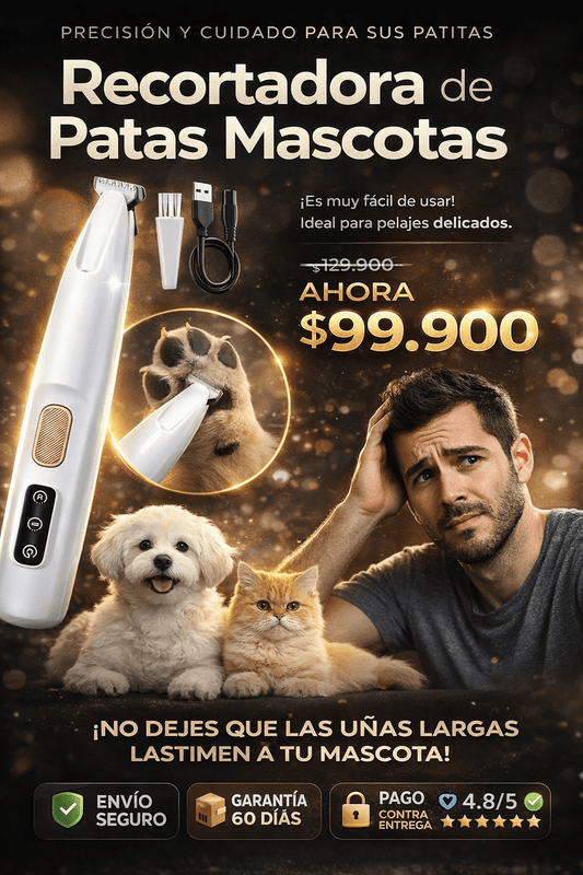 MAQUINA CORTADORA DE PELO PARA PATICAS