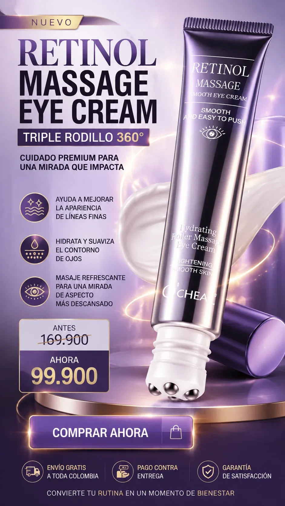 CREMA RETINOL ROLLER 360°