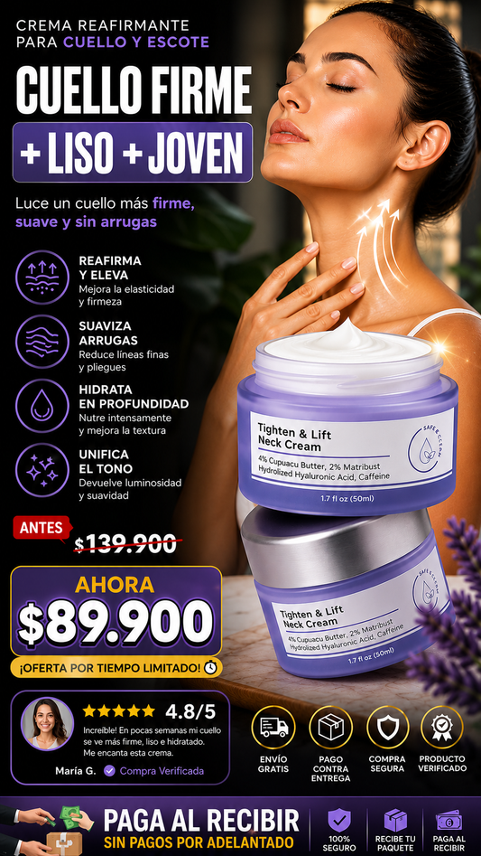 GOPURE CREMA REAFIRMANTE PARA EL CUELLO