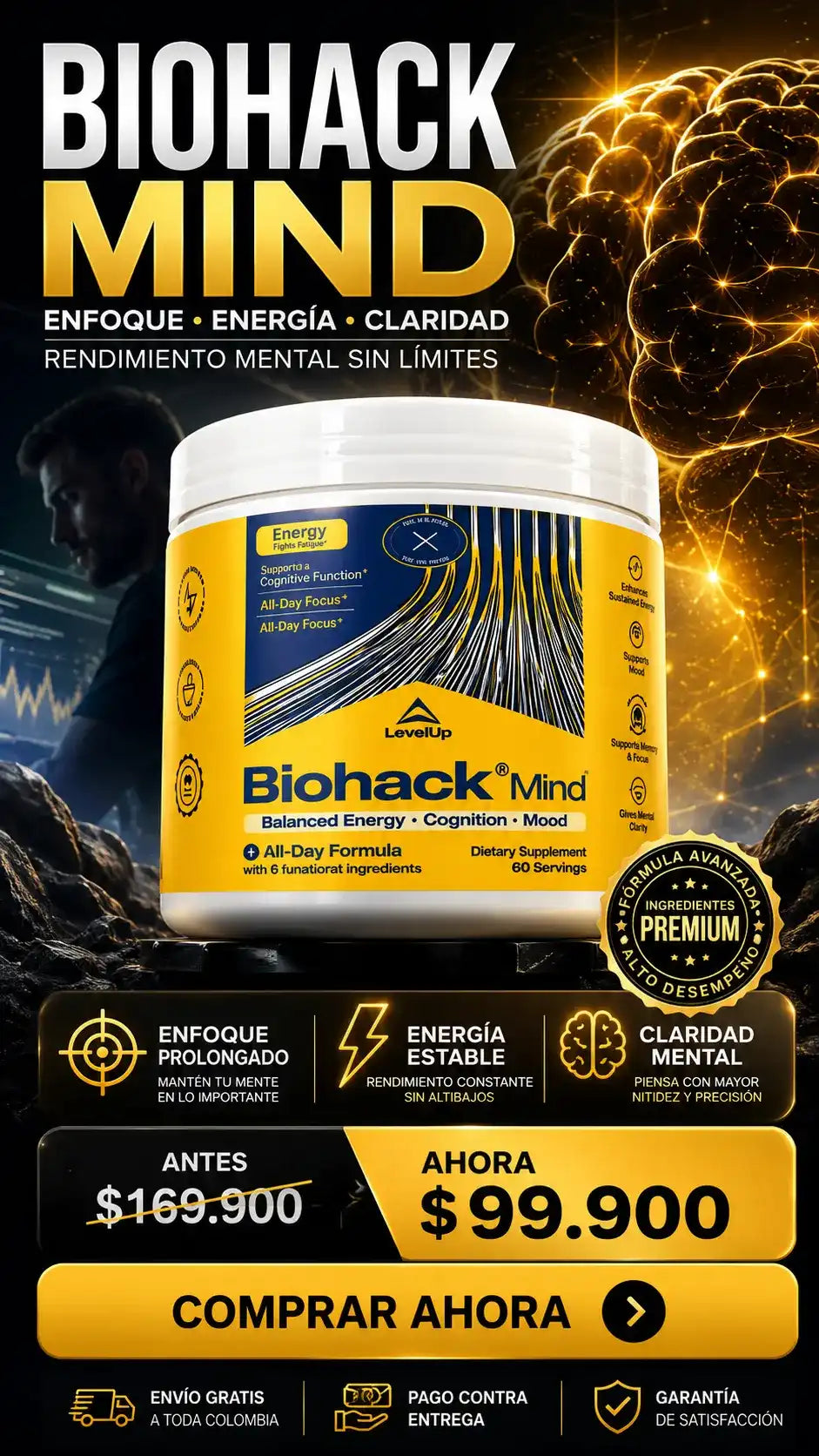 COMPLEJO PARA ENFOQUE Y CLARIDAD MENTAL