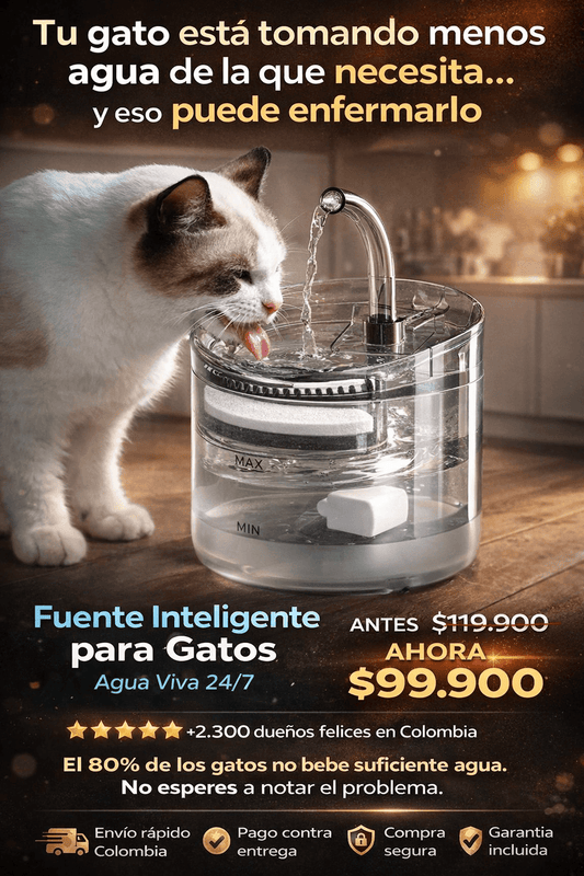 FUENTE DE AGUA PARA MASCOTAS PURIFICADORA