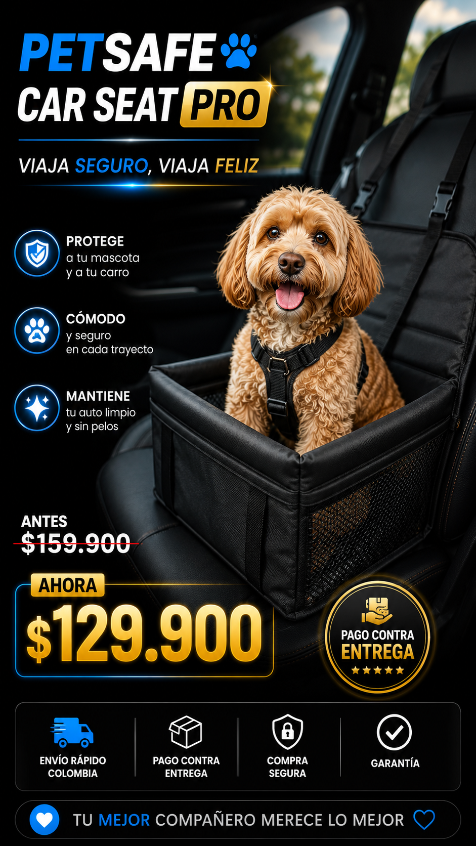 SILLA DE CARRO PARA MASCOTAS