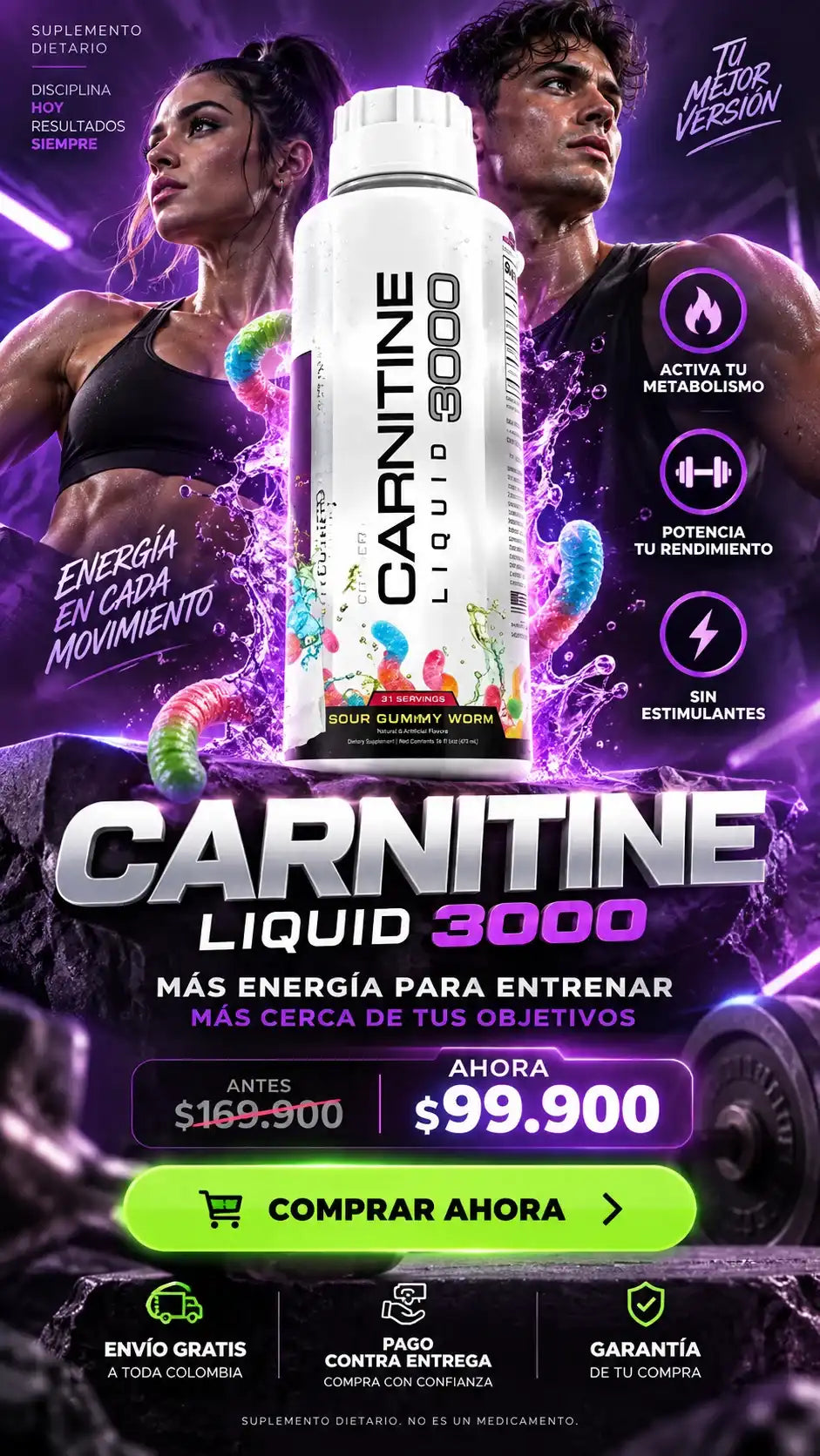 CARNITINA LÍQUIDA 3000