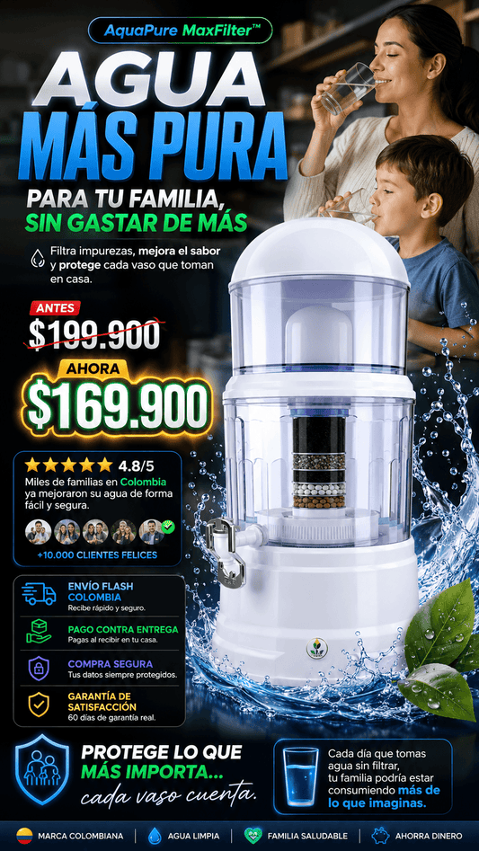 PURIFICADOR DE AGUA BIOENERGETICO