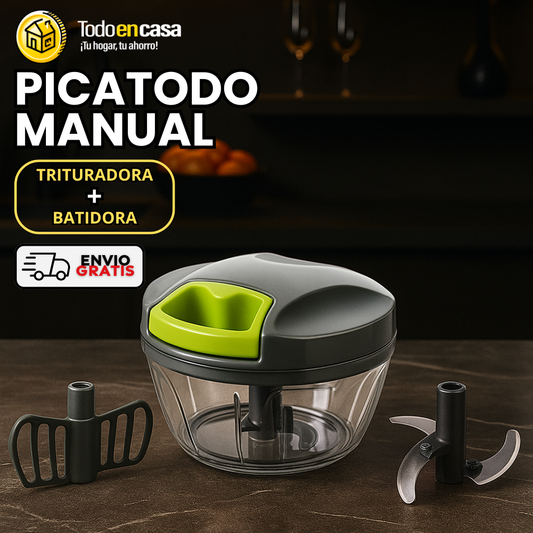 PICATODO BATIDORA MANUAL DE ALIMENTOS